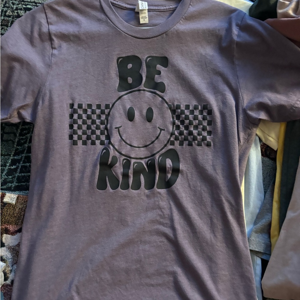 Purple t shirt